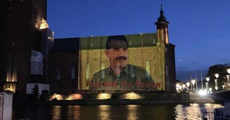 İsveç’ten skandal görüntüler! Öcalan ve PKK propagandası yaptılar
