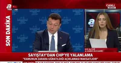 Sayıştay’dan CHP’ye yalanlama