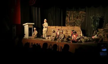 Malatya’da Çanakkale konulu tiyatro oyunu yoğun ilgi gördü