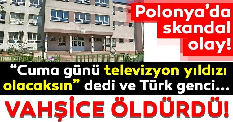 Son Dakika Haber |Polonya’da skandal olay! 16 yaşındaki Türk çocuğu okulda öldürüldü!