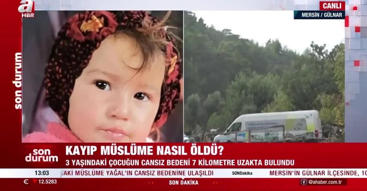 son dakika muge anli da aranan yoruk kizi muslume den aci haber cesedi 7 kilometre uzaklikta bulundu videosunu izle son dakika haberleri