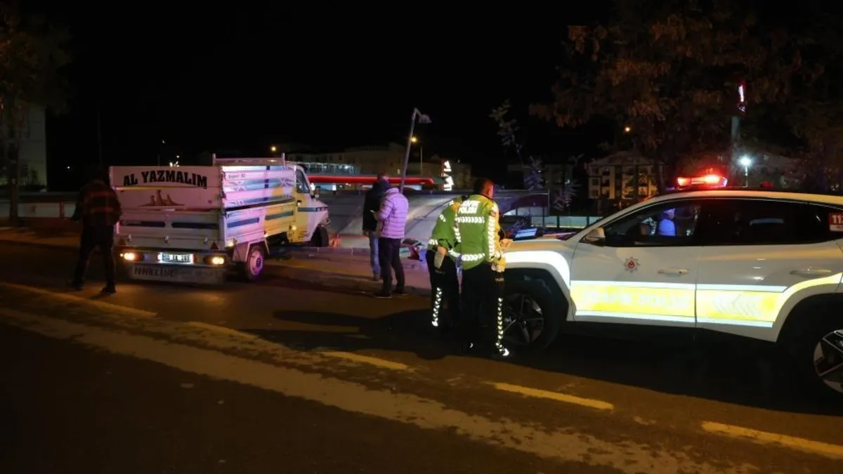 Nevşehir'de alkollü sürücü polise zor anlar yaşattı
