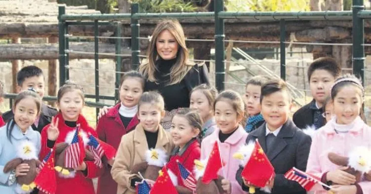 First Lady Trump’tan Çin’de panda ziyareti