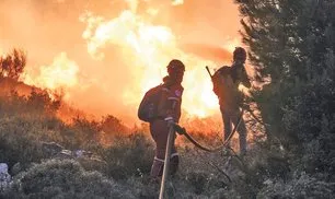 Kahramanlar görev başında
