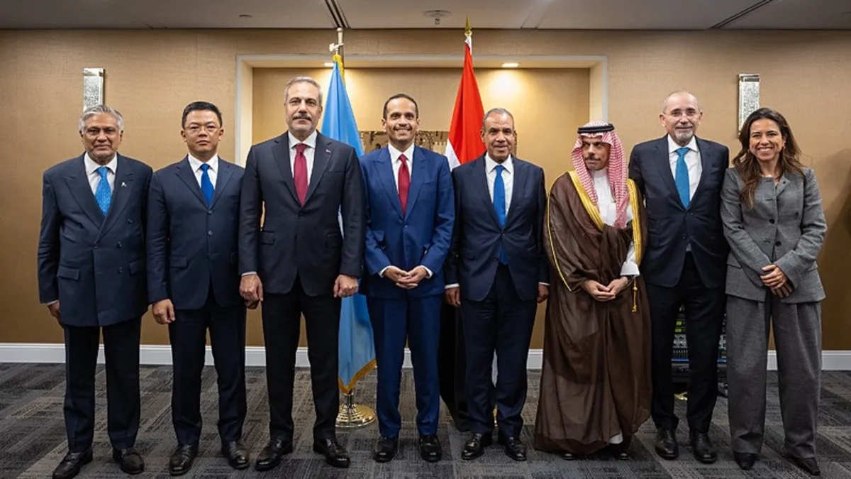 Bakan Fidan, Sekizli Grup eş güdüm toplantısına katıldı