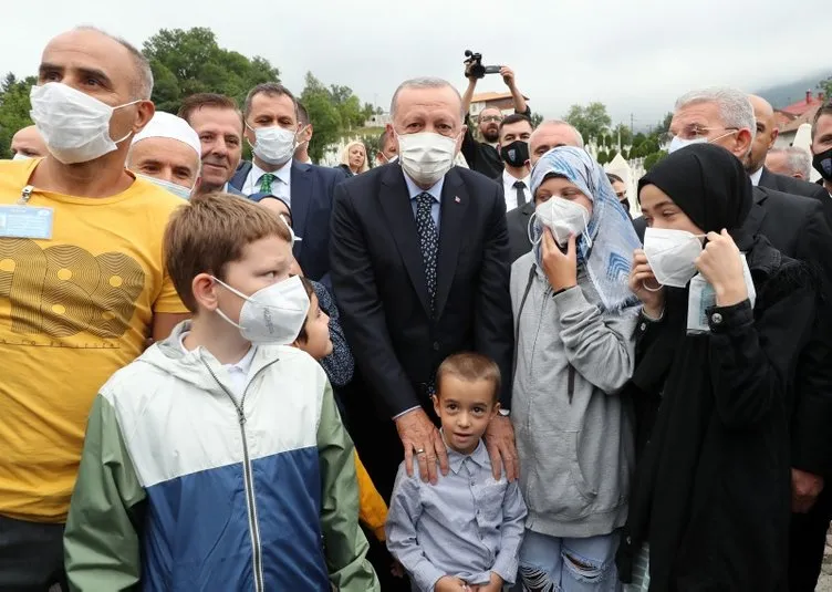 Başkan Erdoğan’a Bosna Hersek’te sevgi seli: İlk durağı orası oldu...
