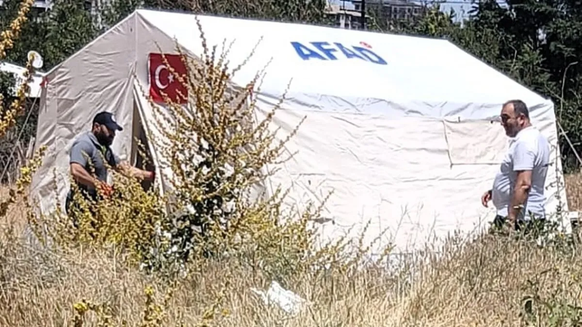 39 yaşındaki kadın çadırda ölü bulundu!