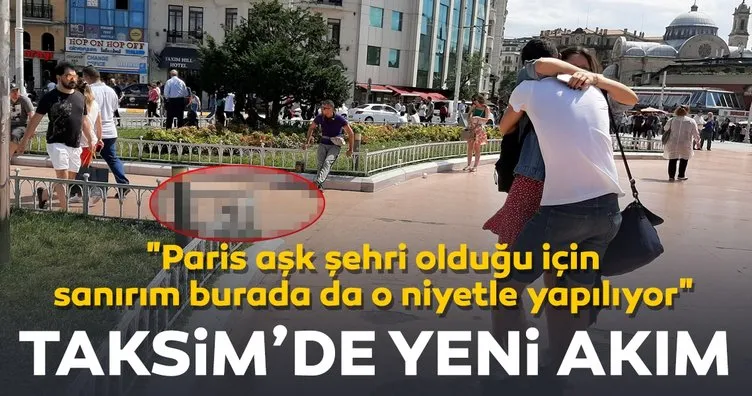 Taksim Meydanı’na kilit vurdular