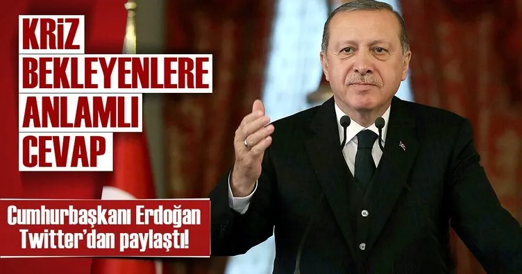 Cumhurbaşkanı Erdoğan: Yola makam değil hizmet sevdasıyla çıktık