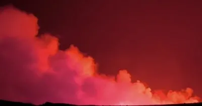 İzlanda’da aralık ayından bu yana 4. yanardağ patlaması | Video