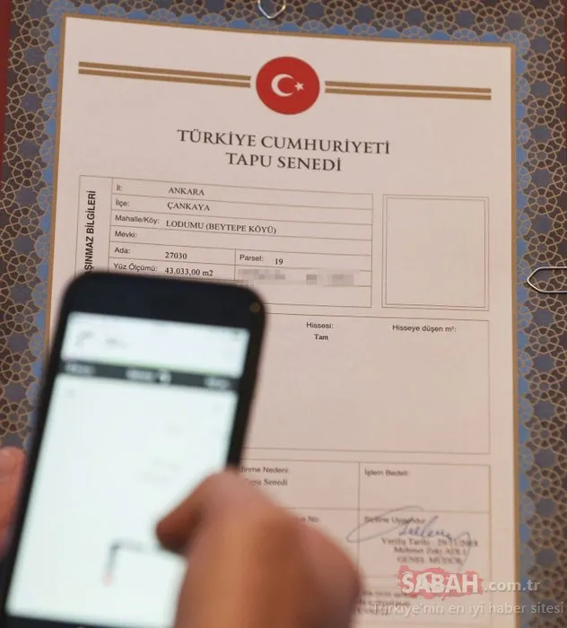 Kimlik numaralı, QR kodlu yeni tapular geliyor