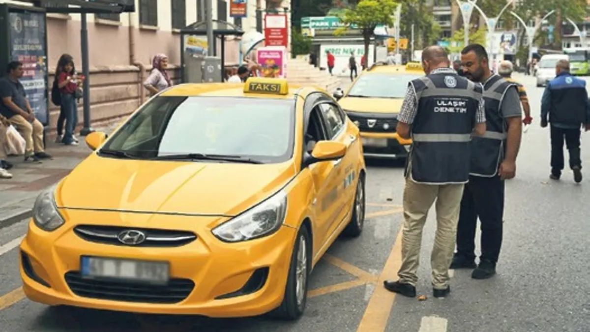 Takside yeni dönem fiş almadan inmeyin