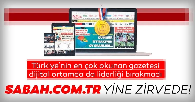 sabah dijitalde liderligi birakmadi