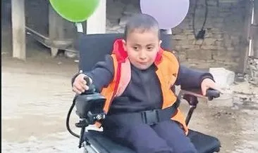 Hidrosefali hastası Yasin’in hayallerini  gönüllüler gerçeğe dönüştürdü #van