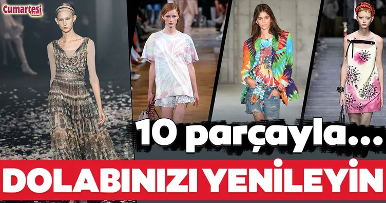 10 parçayla tüm dolabınızı yenileyin