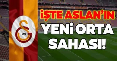Transferde son dakika: İşte Galatasaray’ın yeni orta sahası!
