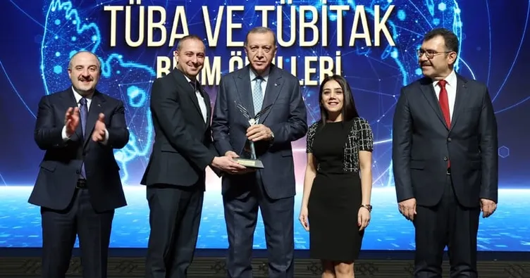 Cumhurbaşkanı Erdoğan’dan HKÜ’ye ödül