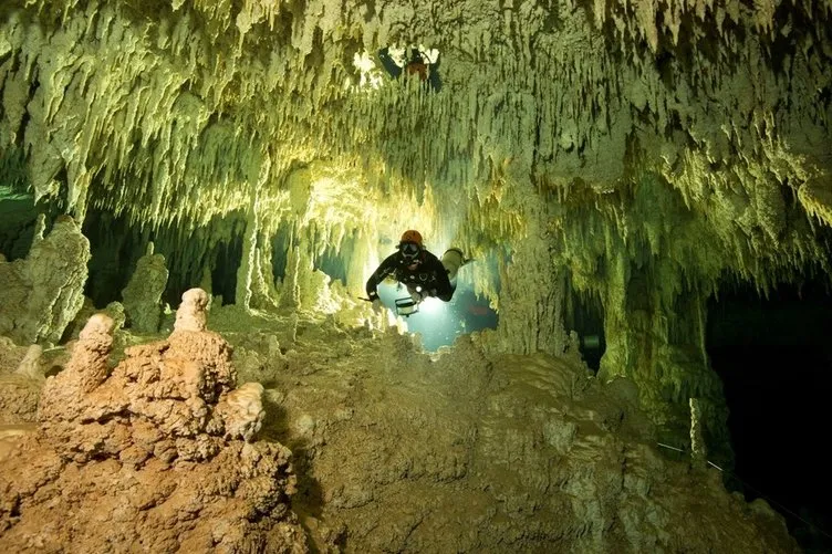Meksika’da 347 kilometrelik mağara zinciri bulundu!