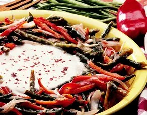Kırmızı Biberli Börülce