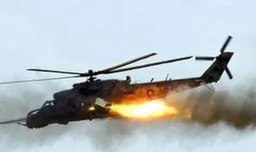 Irak’ta askeri helikopter düştü!