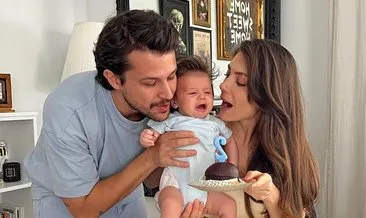 Oyuncu Fulya Zenginer ve ailesinden eğlenceli tatil pozları! Milan bebeğin sevimli halleri ilgi odağı oldu