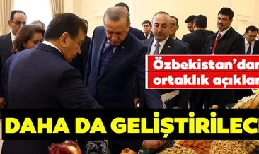 Özbekistan hükümeti Türkiye ile stratejik ortaklığı daha da geliştirecek