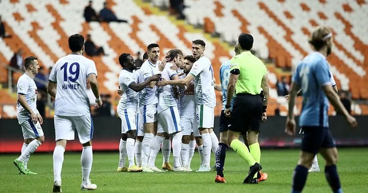 Çaykur Rizespor Ziraat Türkiye Kupası’nda son 16 turunda! Adana Demirspor’dan veda...