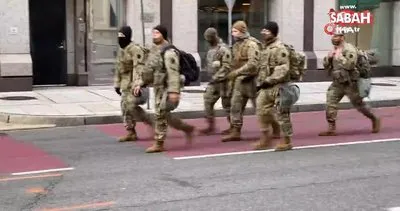 ABD’de başkent Washington’da Ulusal Muhafızlar sokaklarda görev yapıyor | Video