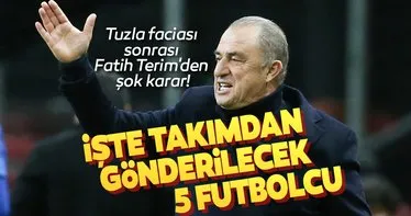 Galatasaray - Tuzlaspor maçı sonrası Fatih Terim’den şok karar!
