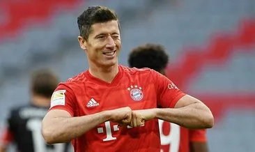 Bayern Münih’in yıldızı Lewandowski gözünü yeni rekora dikti!