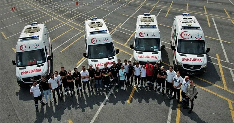 İstanbul’un ambulans sürücülerinin zorlu eğitimi nefes kesti!