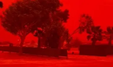 Avustralya’da sıra dışı doğa olayı: Gökyüzü bir anda kızardı