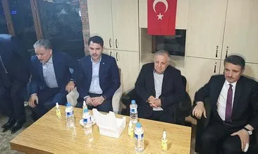 Bakan Kurum, şehit özel harekat polisi Aytaç Altunörs’ün ailesine taziye ziyaretinde bulundu
