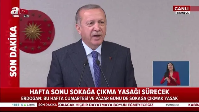 Son dakika! Başkan Erdoğan: 