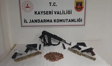 Kayseri'de toprağa gömülü silahlardan birinin cinayet silahı olduğu ortaya çıktı #kayseri