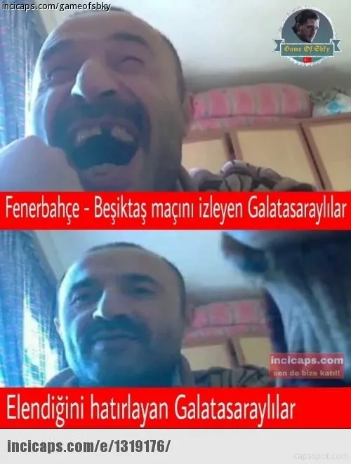 Beşiktaş Fenerbahçe derbi capsleri