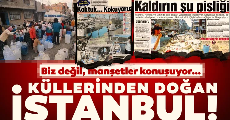 Bir CHP klasiği: Çöp dağları!