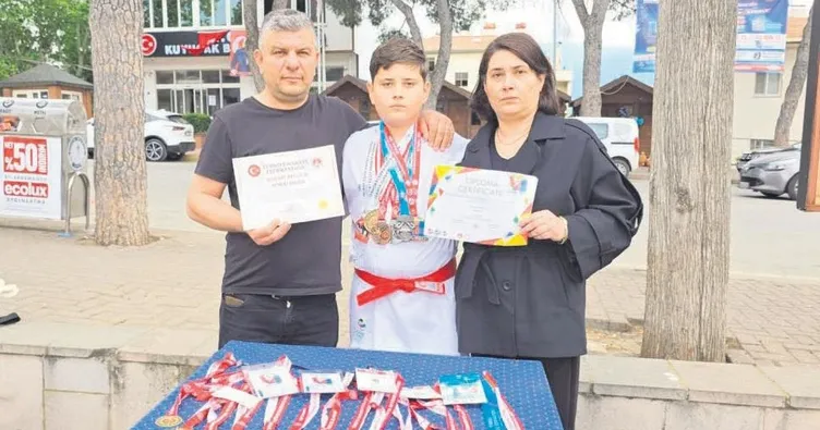 Milli karateciye destek yağıyor