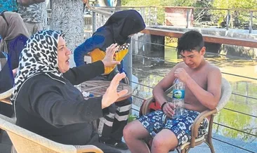 Oğlunu kurtardı kendisi boğuldu