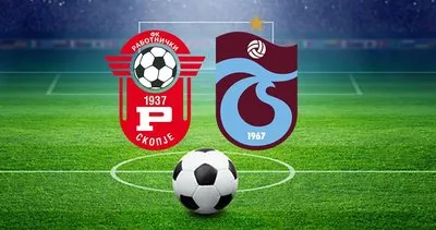RABOTNİCKİ TRABZONSPOR maçı canlı yayın izle! Rabotnicki Trabzonspor hazırlık maçı canlı izle hangi kanalda, saat kaçta?