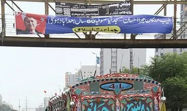 Pakistan’da üst geçitlere Erdoğan ve Ayasofya’nın afişleri asıldı