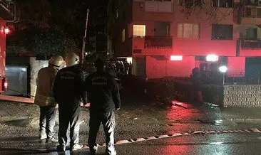 Kadıköy’de 8 katlı binada yangın paniği