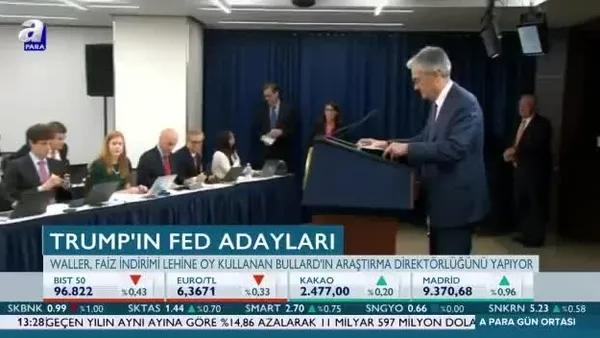 Trump FED üyeliği için adaylarını belirledi