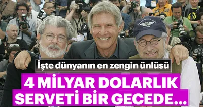 İşte dünyanın en zengin ünlüsü