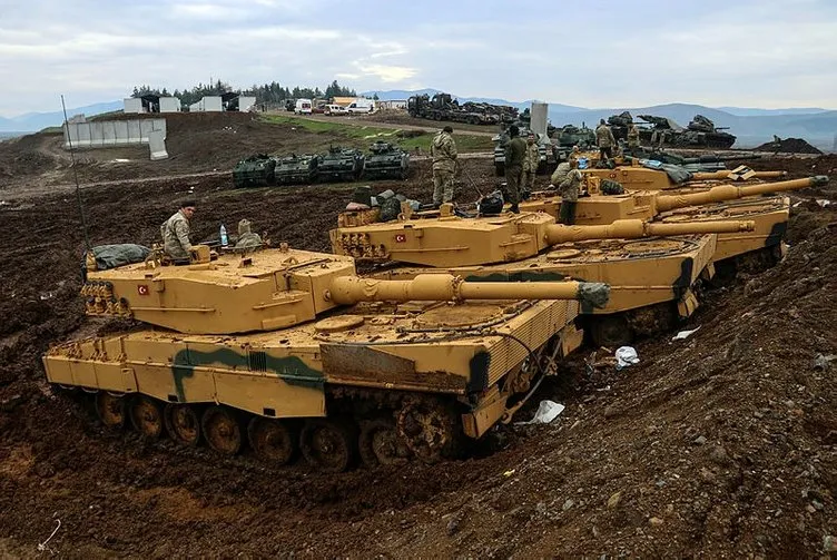 Fotoğraflarla Afrin’de gerçekleştirilen Zeytin Dalı Operasyonu