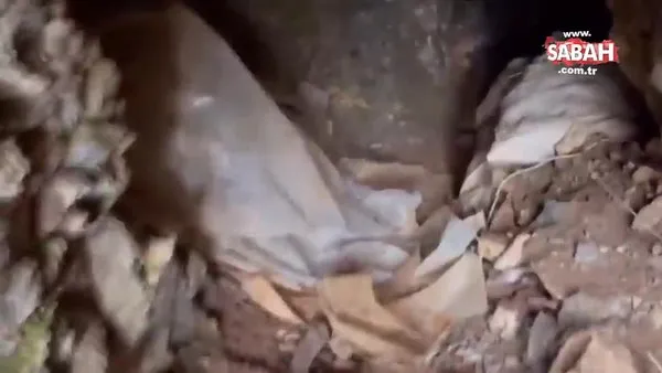 Komandolarımız teröristlere ait sığınak, barınak ve mağaralara teker teker girerek teröristlerin izini sürüyor | Video