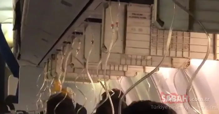 Uçakta bir anda onlarca yolcunun burnu kanadı ve...