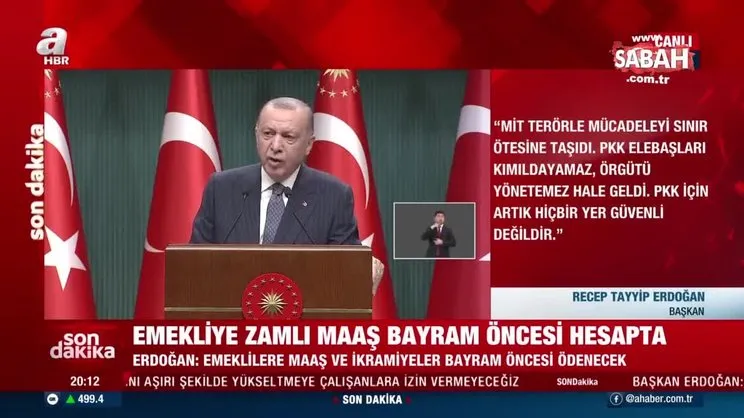 Son dakika: Başkan Erdoğan, Kabine Toplantısı sonrası duyurdu! FETÖ'nün Orta Asya Sorumlusu Türkiye'ye getirildi | Video