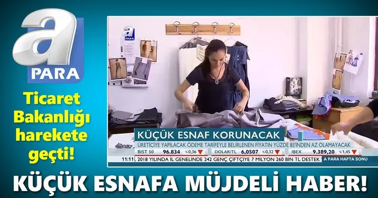 Küçük esnaf korunacak!