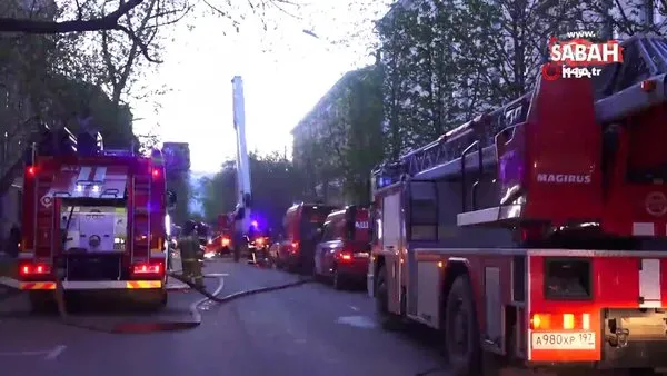 Rusya'da bir otelde yangın: 2 ölü | Video